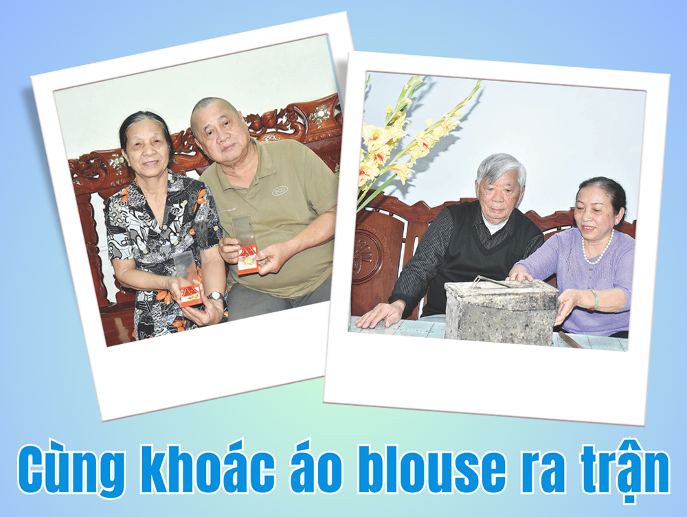 Cùng khoác áo blouse ra trận