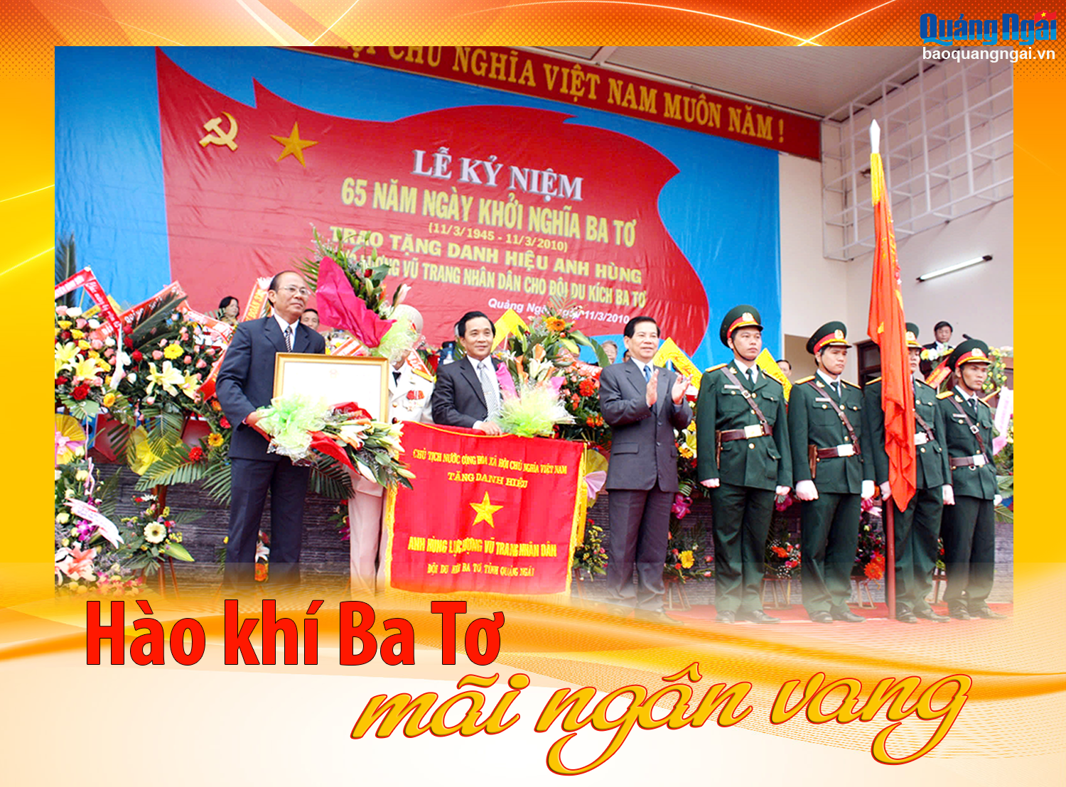 Hào khí Ba Tơ mãi ngân vang