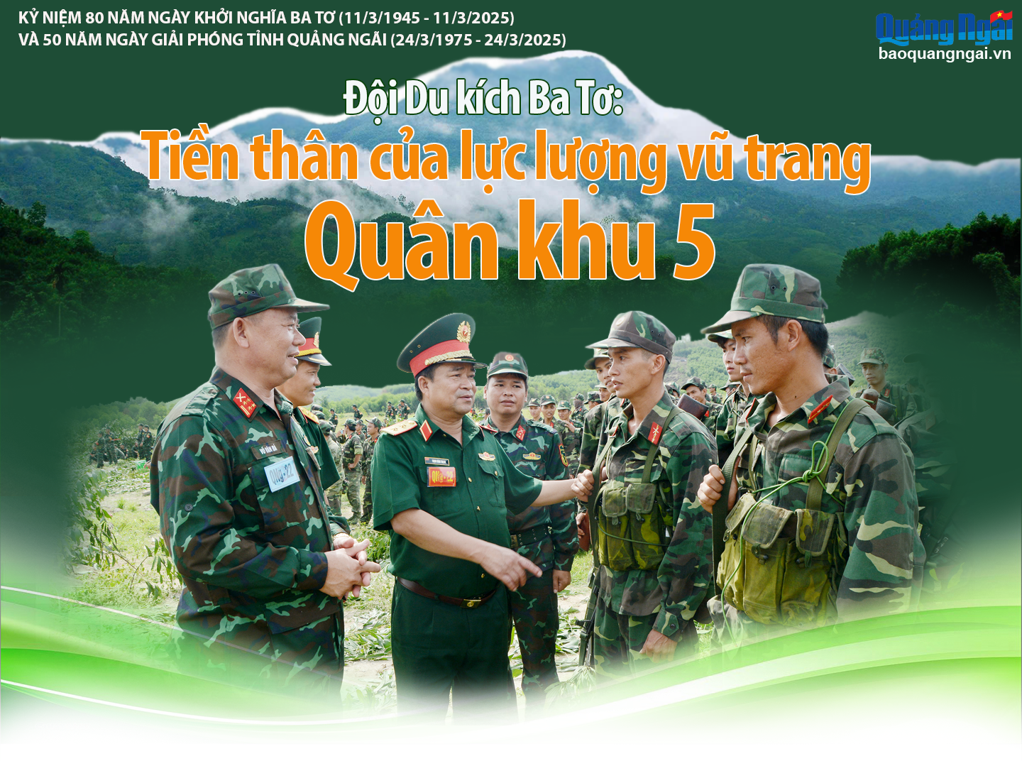 Đội Du kích Ba Tơ: Tiền thân của lực lượng vũ trang Quân khu 5