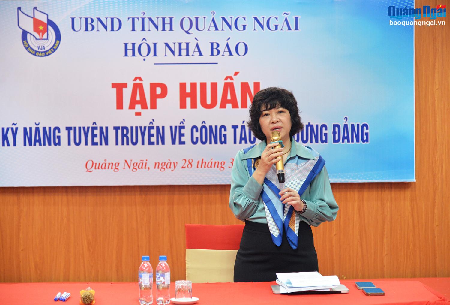 Tập huấn kỹ năng tuyên truyền về công tác xây dựng Đảng