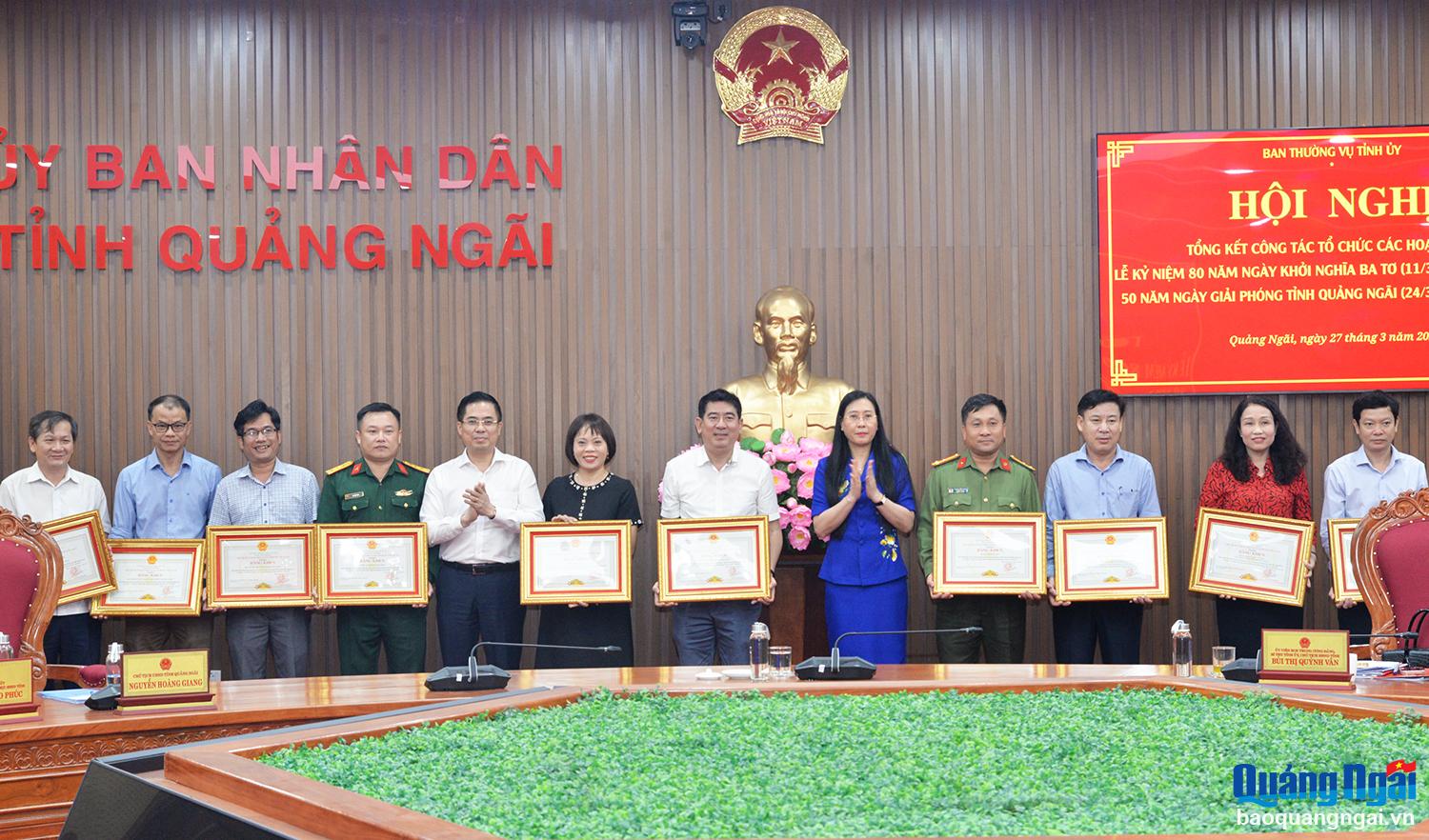 Tổng kết các hoạt động kỷ niệm 80 năm Ngày Khởi nghĩa Ba Tơ và 50 năm Ngày Giải phóng tỉnh Quảng Ngãi