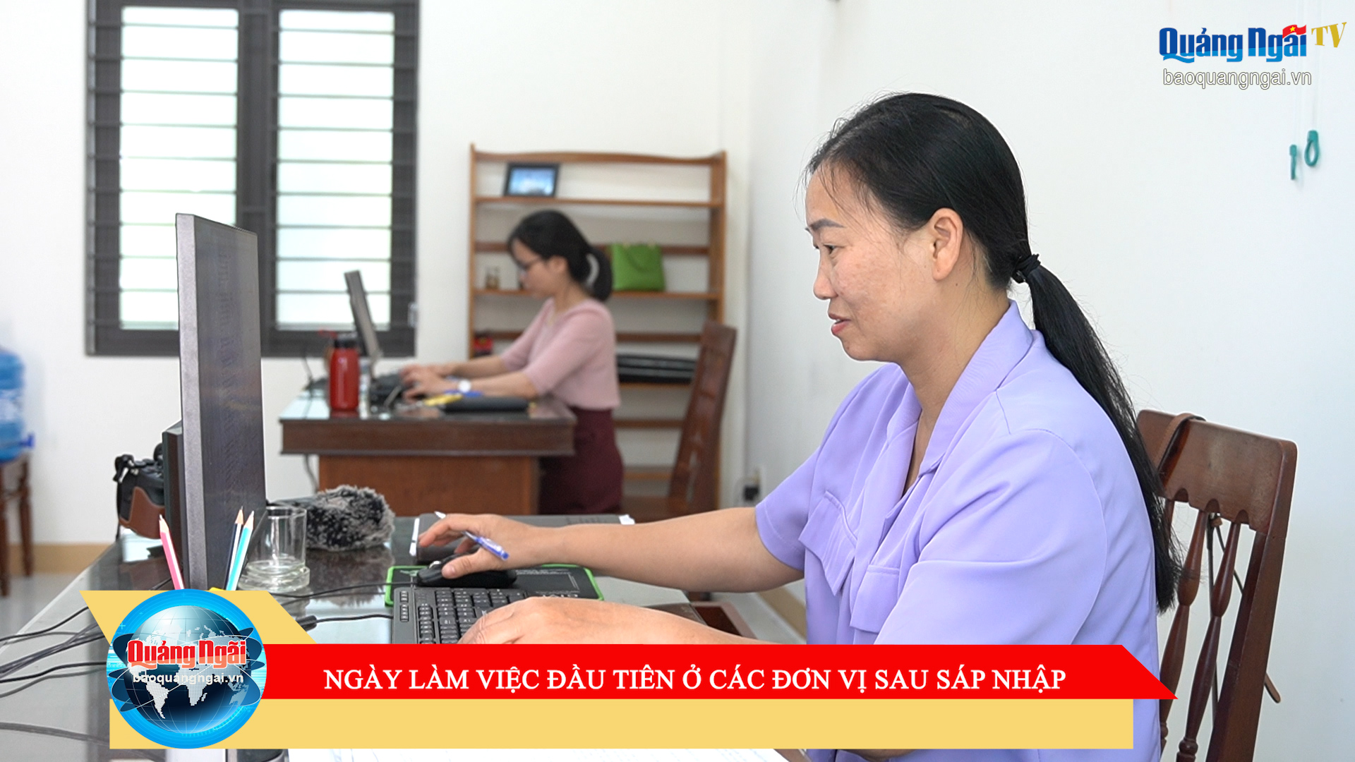 [Video]. Ngày làm việc đầu tiên ở các đơn vị sau sáp nhập