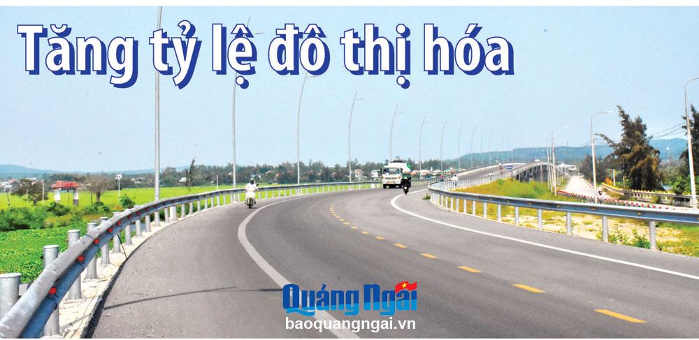 Tăng tỷ lệ đô thị hóa