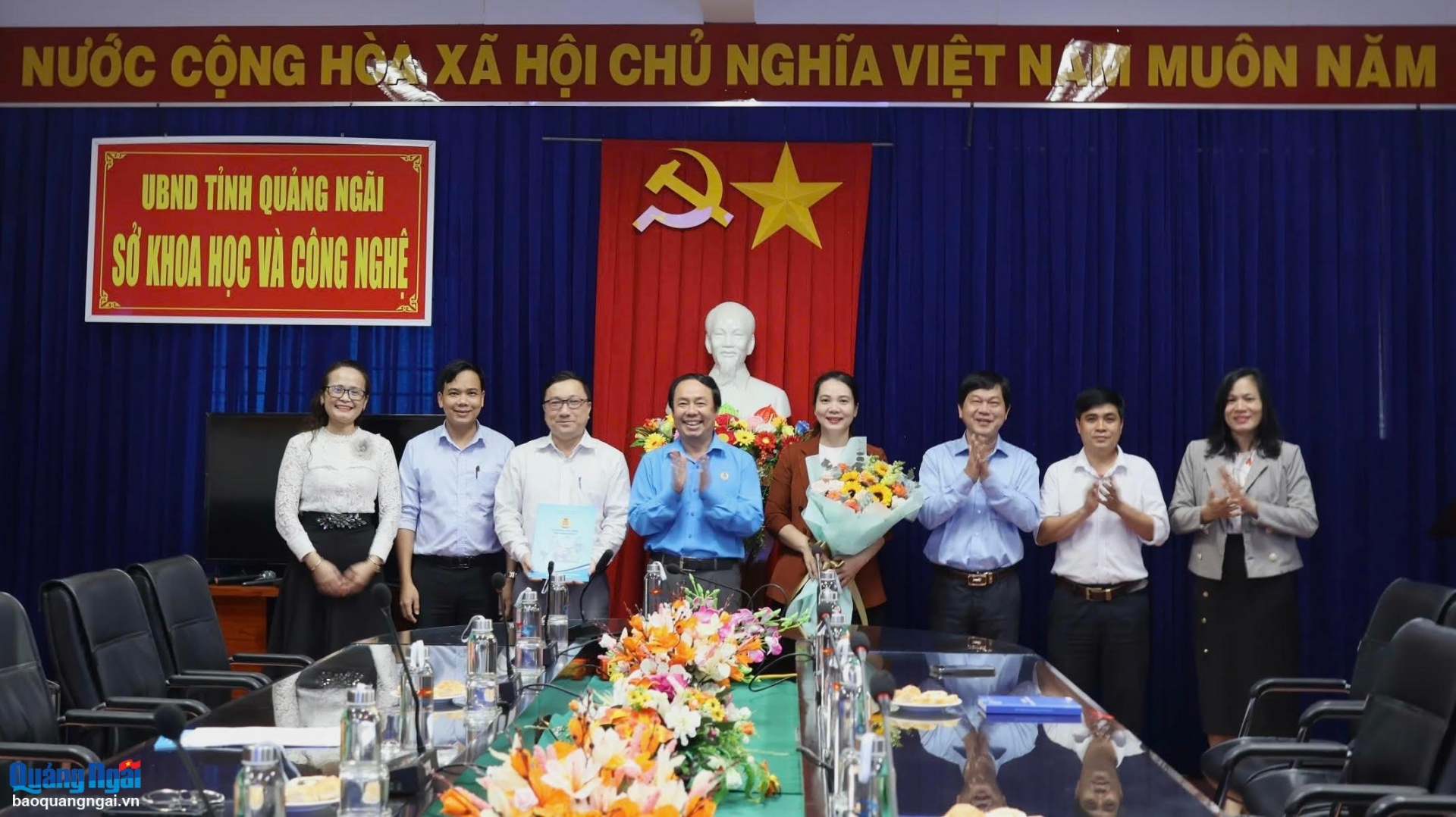 Thành lập Công đoàn cơ sở Sở Khoa học và Công nghệ