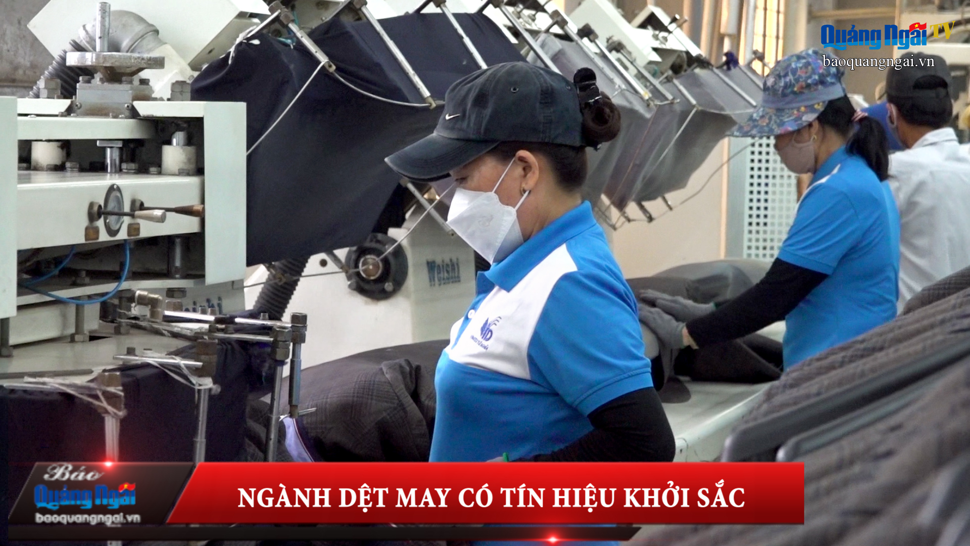 [Video]. Ngành dệt may có tín hiệu khởi sắc