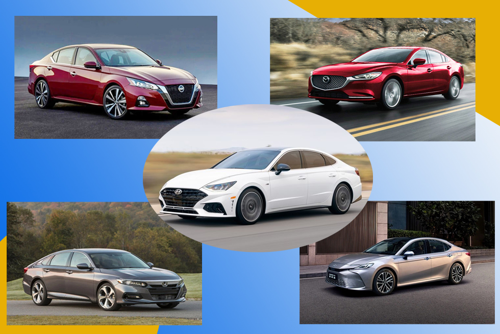 Những mẫu xe sedan hạng D nổi bật trên thị trường