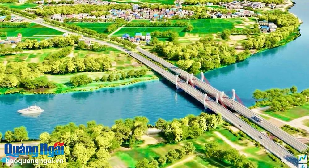 Tập trung giải phóng mặt bằng, thi công đường Hoàng Sa - Dốc Sỏi