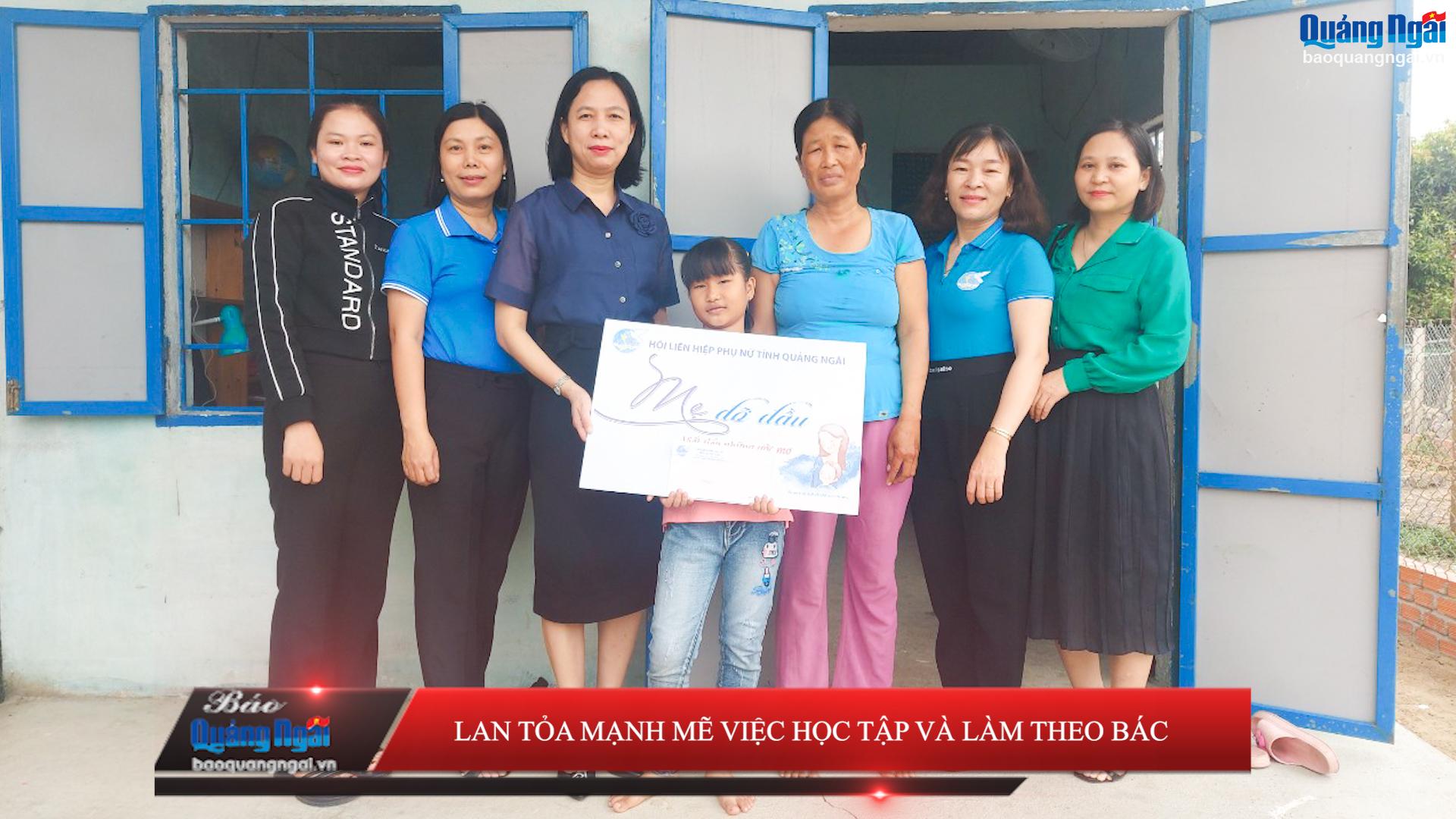 [Video]. Lan tỏa mạnh mẽ việc học tập và làm theo Bác