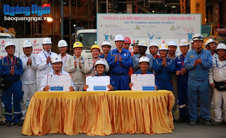 BSR hoàn thành bảo dưỡng Phân xưởng RFCC