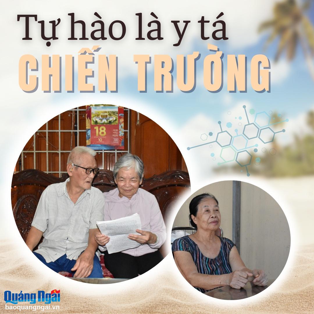Tự hào là y tá chiến trường