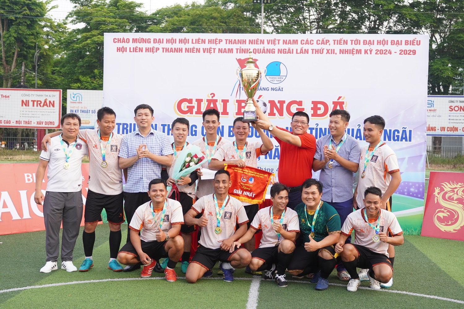 Chung kết Giải bóng đá truyền thống cán bộ đoàn, hội