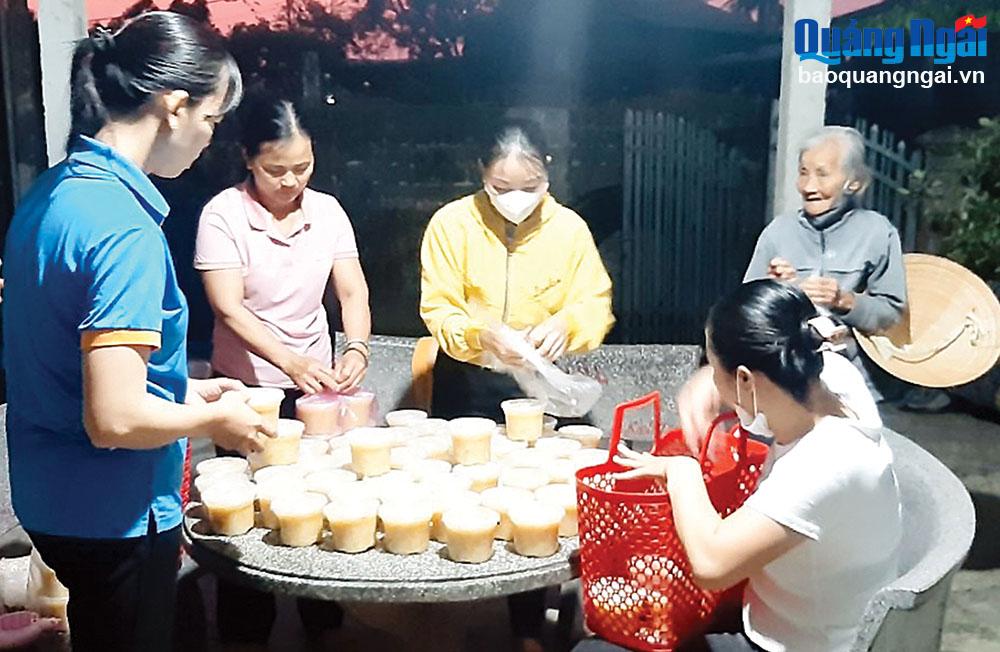 Phụ nữ Bình Sơn làm theo lời Bác