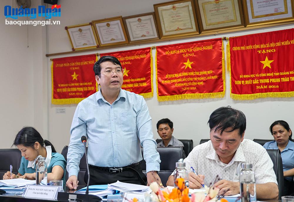 Nghiệm thu đề tài tuyển chọn giống sắn mới kháng bệnh khảm lá