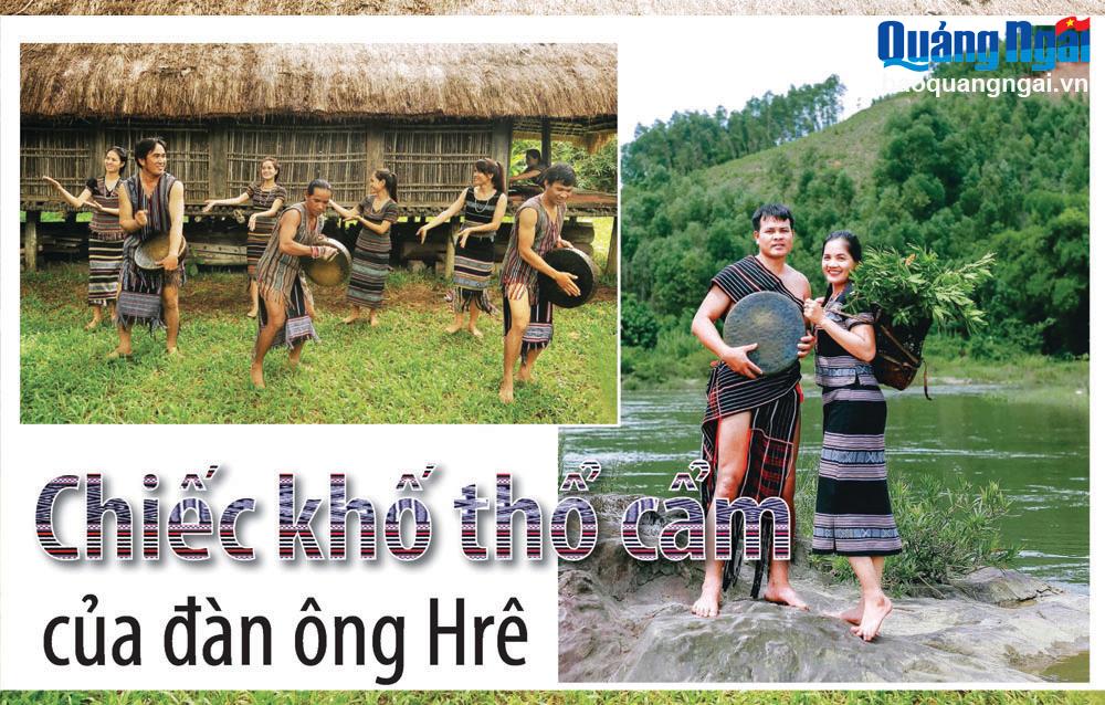 Chiếc khố thổ cẩm của đàn ông Hrê