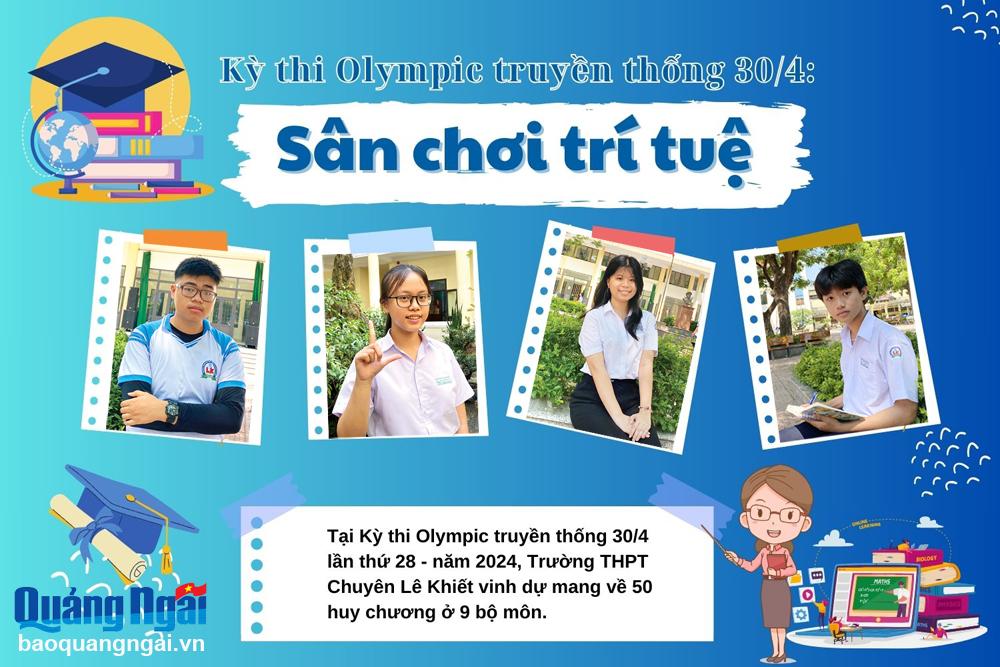[Emagazine]. Kỳ thi Olympic truyền thống 30/4: Sân chơi trí tuệ