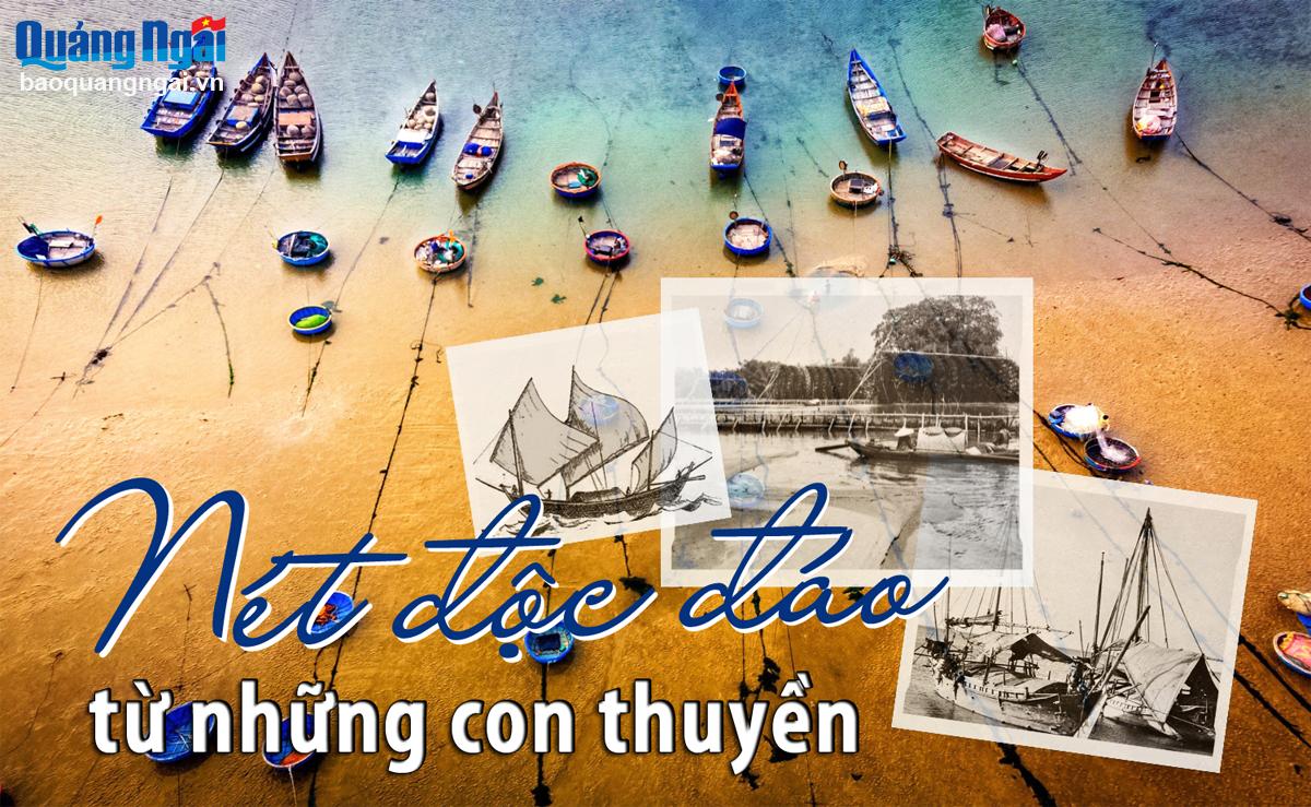 [Emagazine]. Nét độc đáo từ những con thuyền