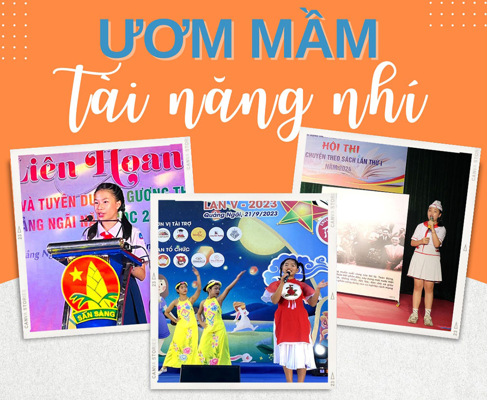 Ươm mầm tài năng nhí