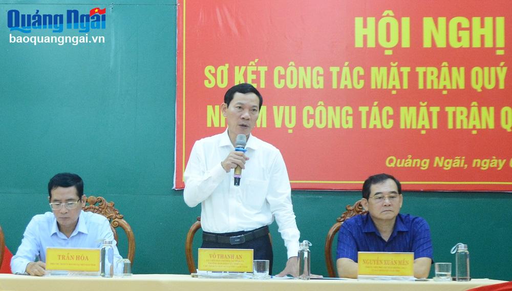 Triển khai nhiệm vụ công tác Mặt trận quý II/2024