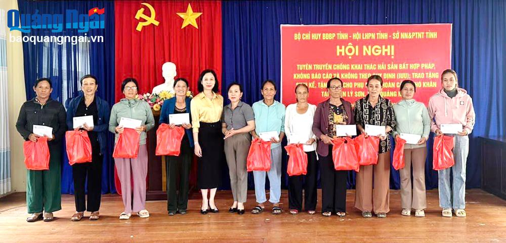 Đồng hành cùng phụ nữ biên cương, hải đảo