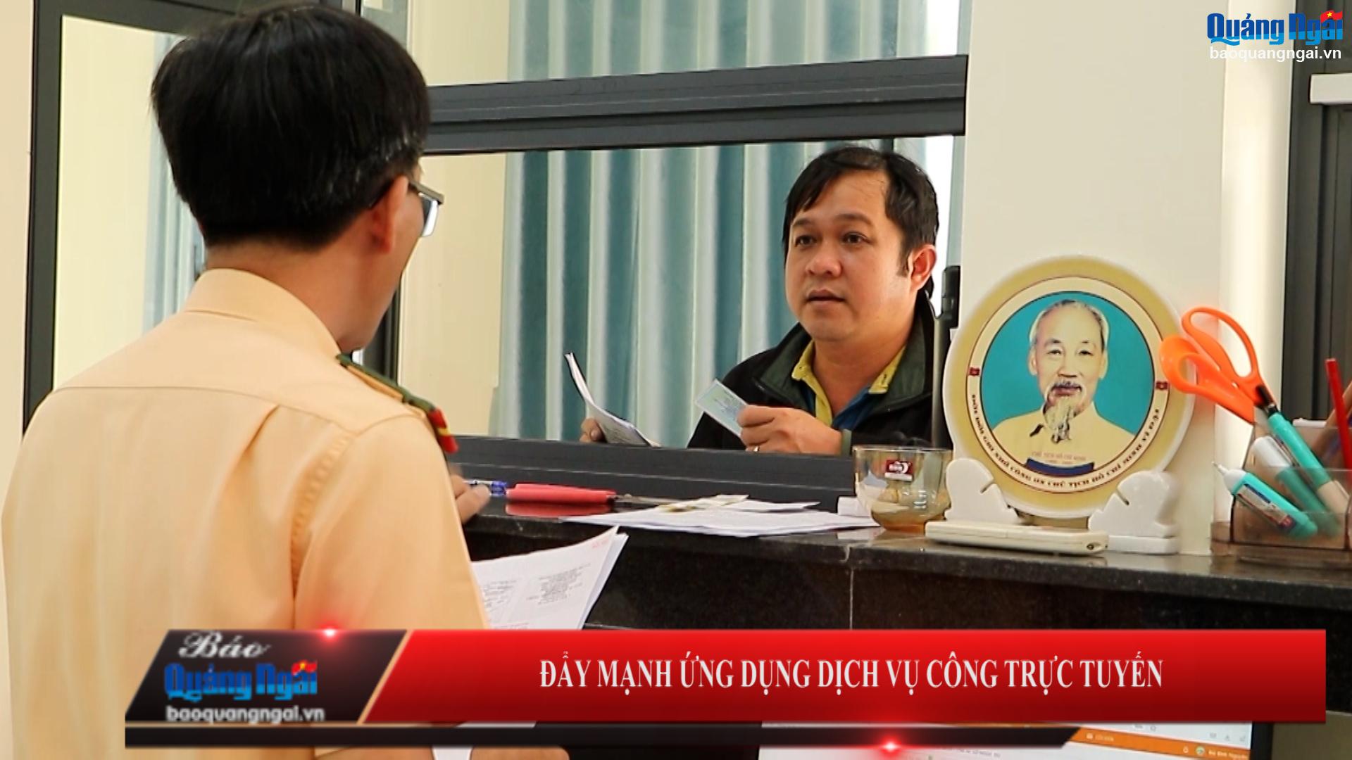 [Video]. Đẩy mạnh ứng dụng dịch vụ công trực tuyến