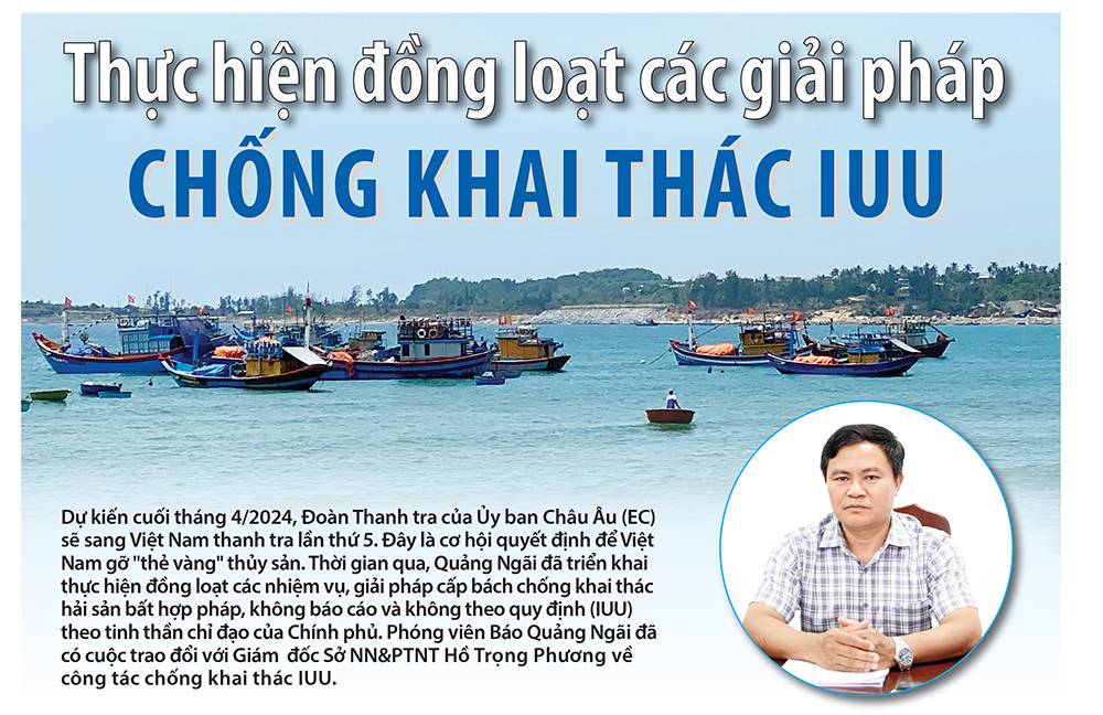 Thực hiện đồng loạt các giải pháp chống khai thác IUU