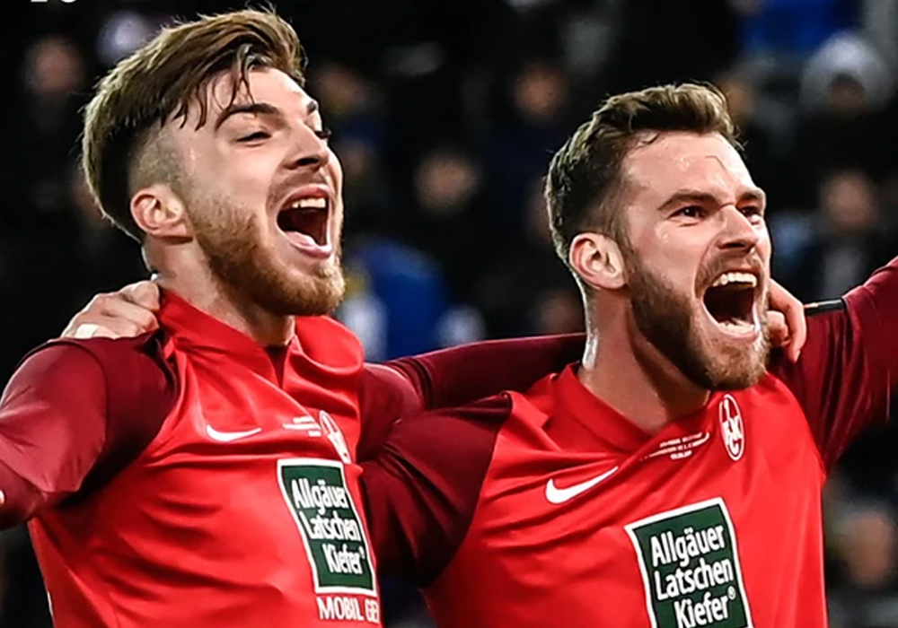 Đội bóng hạng 2 giành quyền vào chung kết Cúp Quốc gia Đức