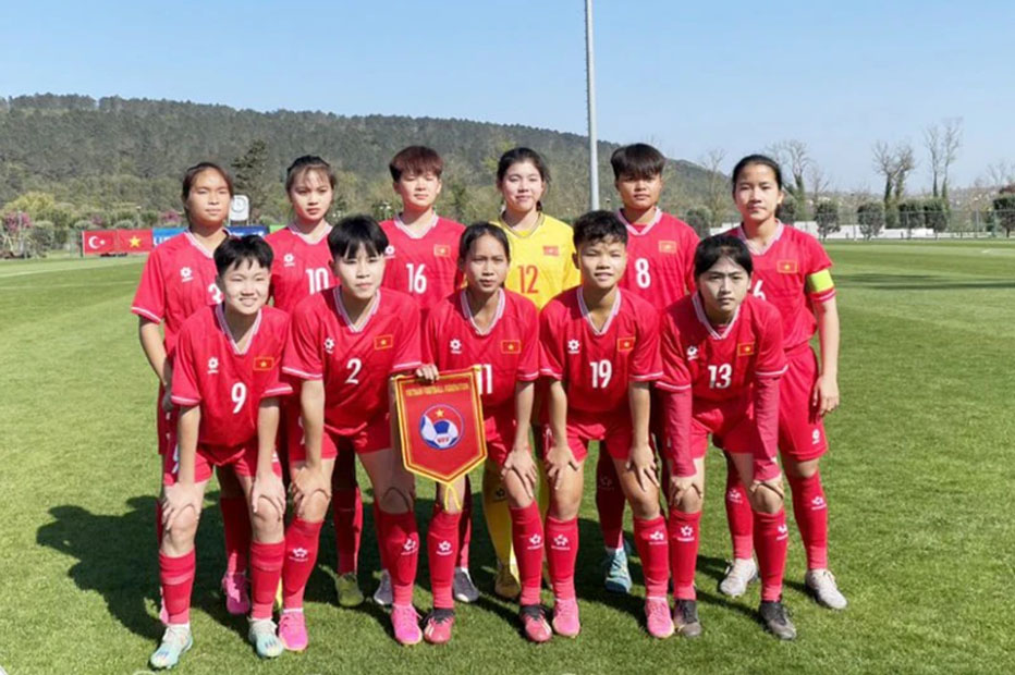 U16 nữ Việt Nam thắng 5-0 U16 nữ Botswana
