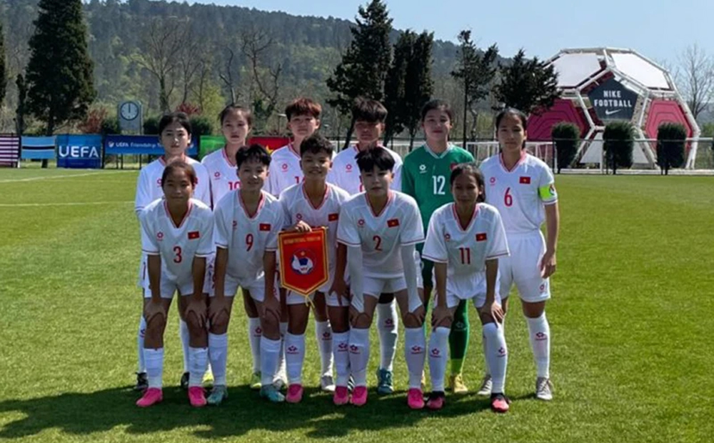 U16 nữ Việt Nam thi đấu nỗ lực trước U16 nữ Mỹ