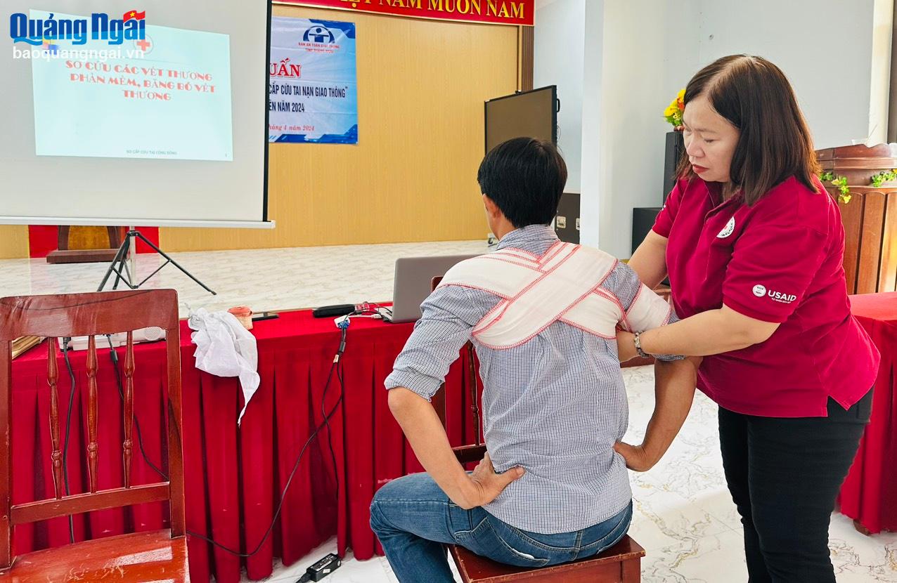 Tập huấn kỹ năng sơ cấp cứu tai nạn giao thông