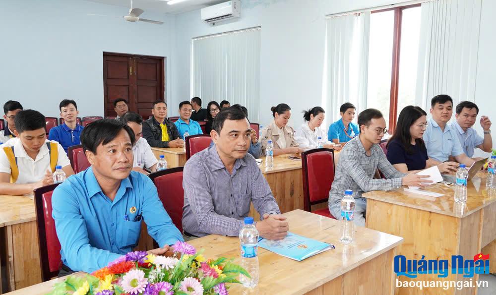 Công đoàn KKT Dung Quất và các KCN tỉnh giao ban quý I/2025