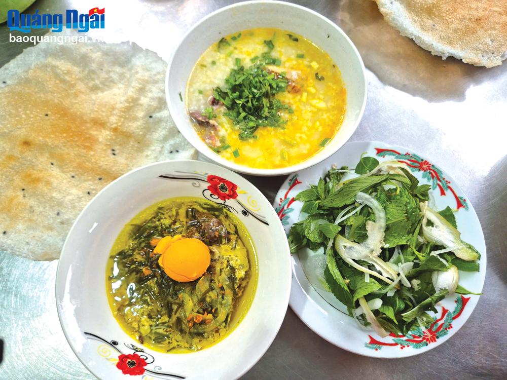 Hấp dẫn món cháo vịt, lòng chưng