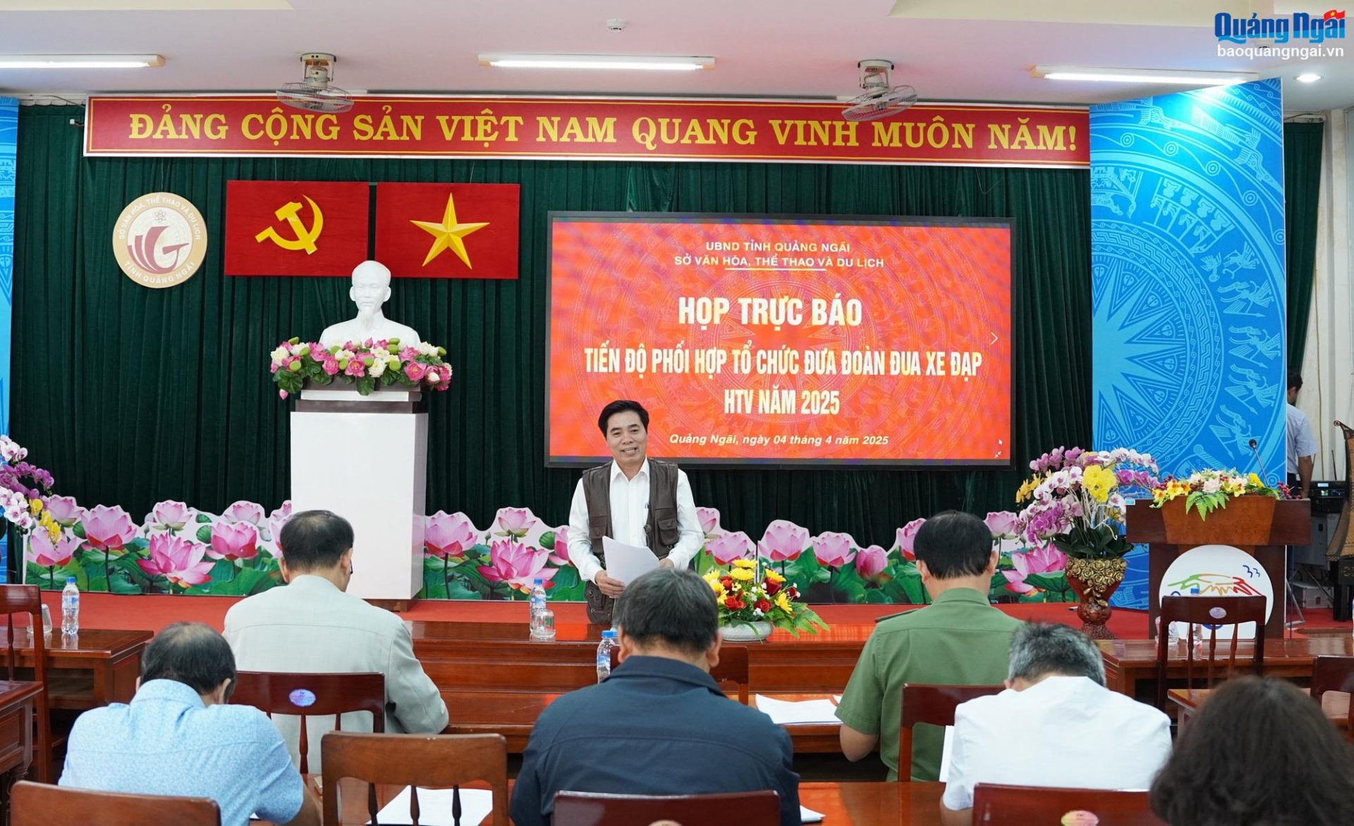 Quảng Ngãi đảm bảo các điều kiện tổ chức Cuộc đua xe đạp toàn quốc năm 2025