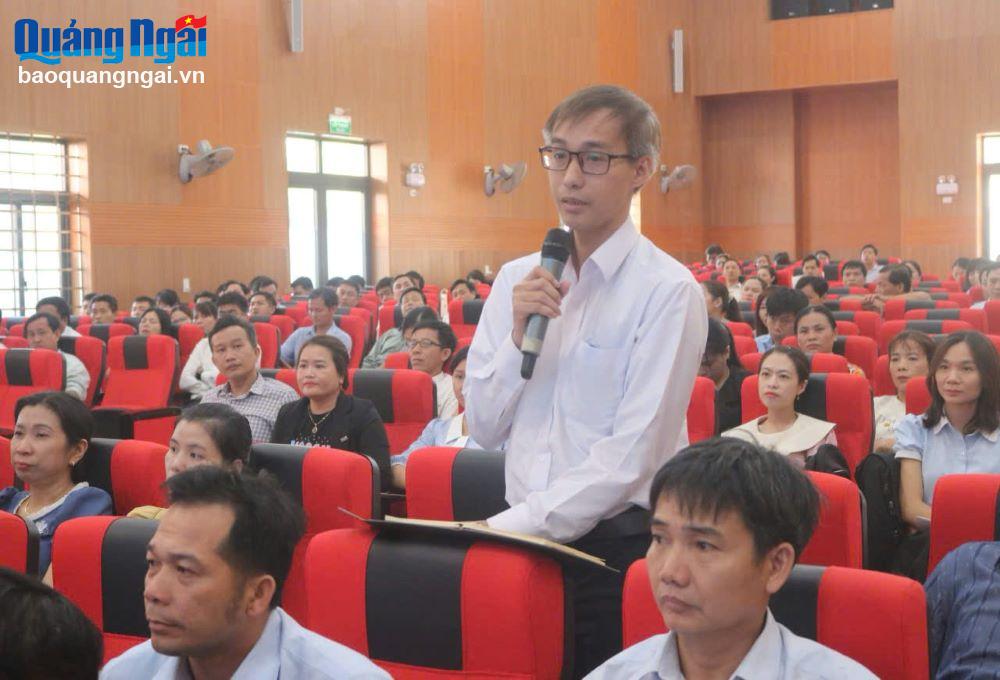 Hội nghị tập huấn công tác tuyển sinh vào lớp 10