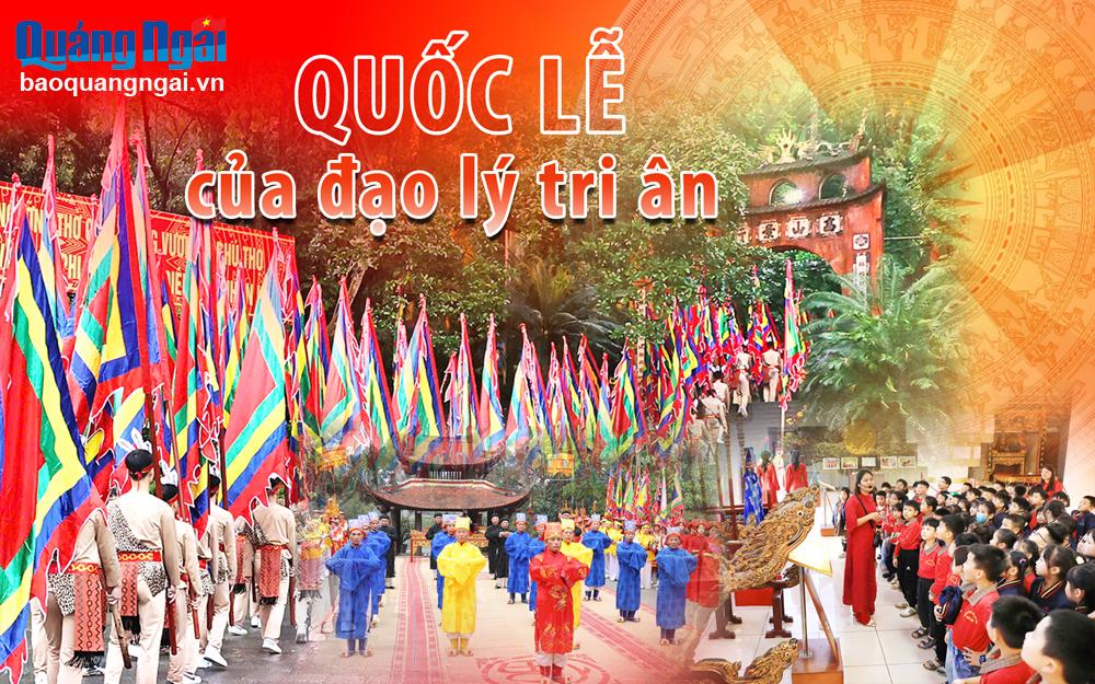 [Emagazine]. Quốc lễ của đạo lý tri ân
