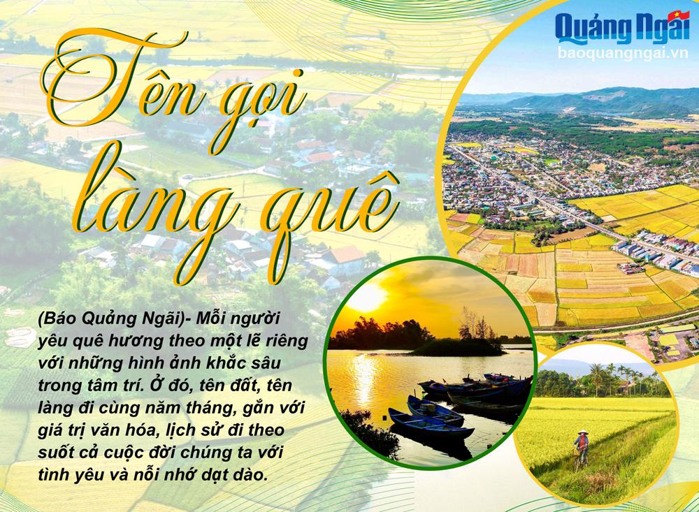 [Emagazine].Tên gọi làng quê