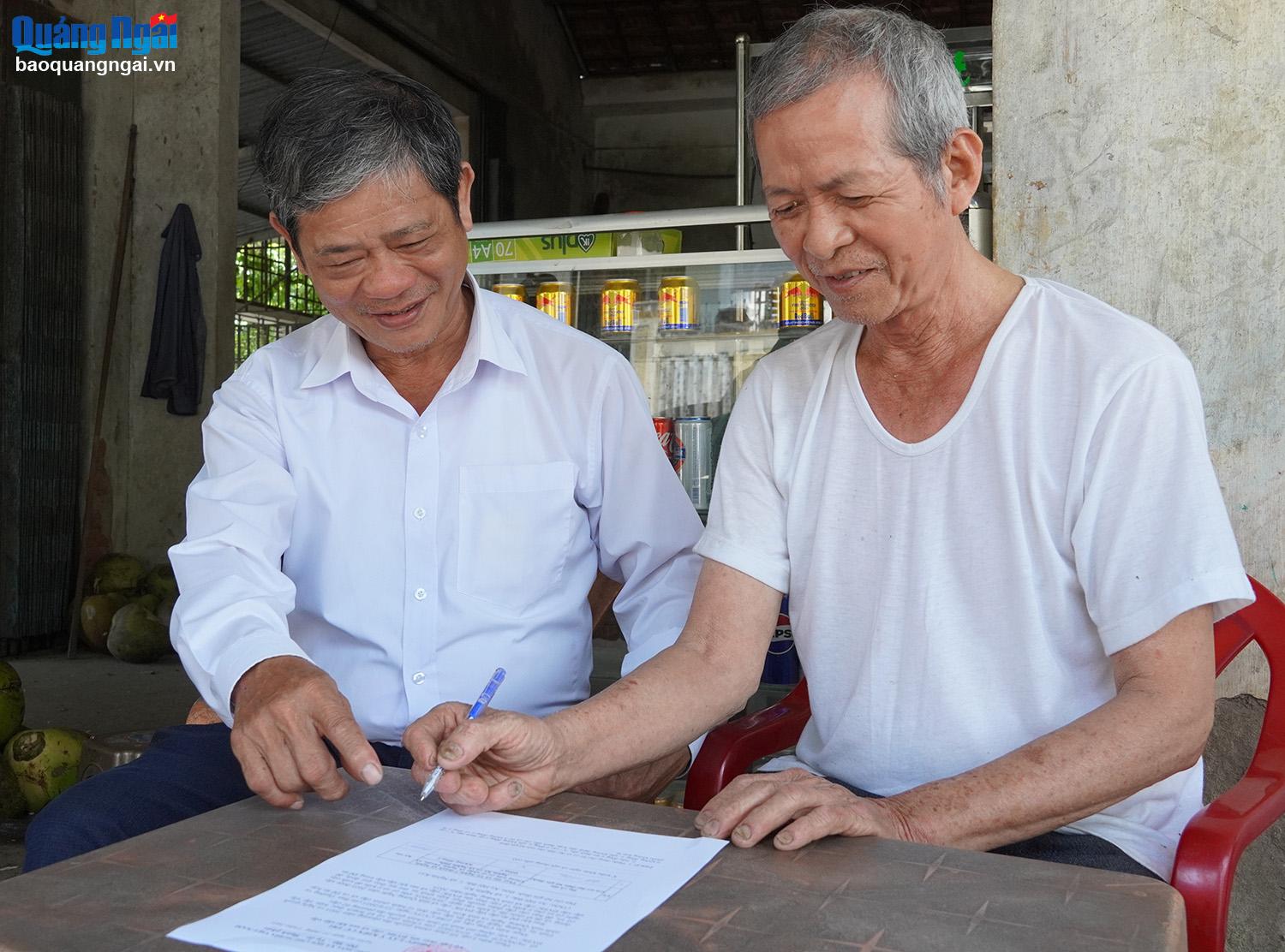 Huyện Tư Nghĩa lấy lại ý kiến cử tri về đặt tên xã mới sau sắp xếp