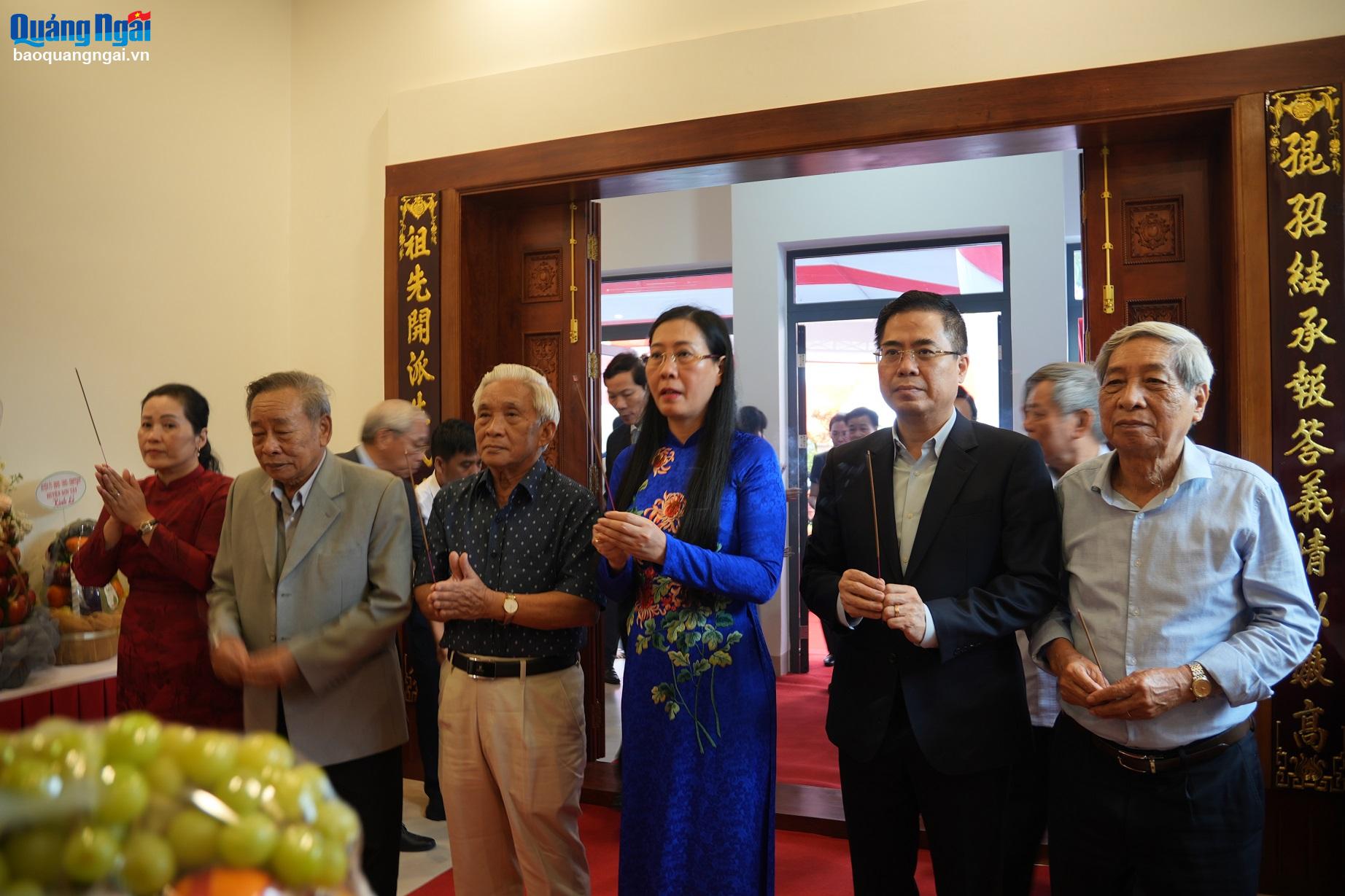 Kỷ niệm 110 năm Ngày sinh đồng chí Võ Phấn, nguyên Bí thư Tỉnh ủy Quảng Ngãi