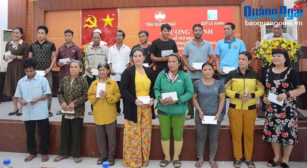 Hỗ trợ kinh phí thực hiện Chương trình xóa nhà tạm, nhà dột nát tại huyện Trà Bồng