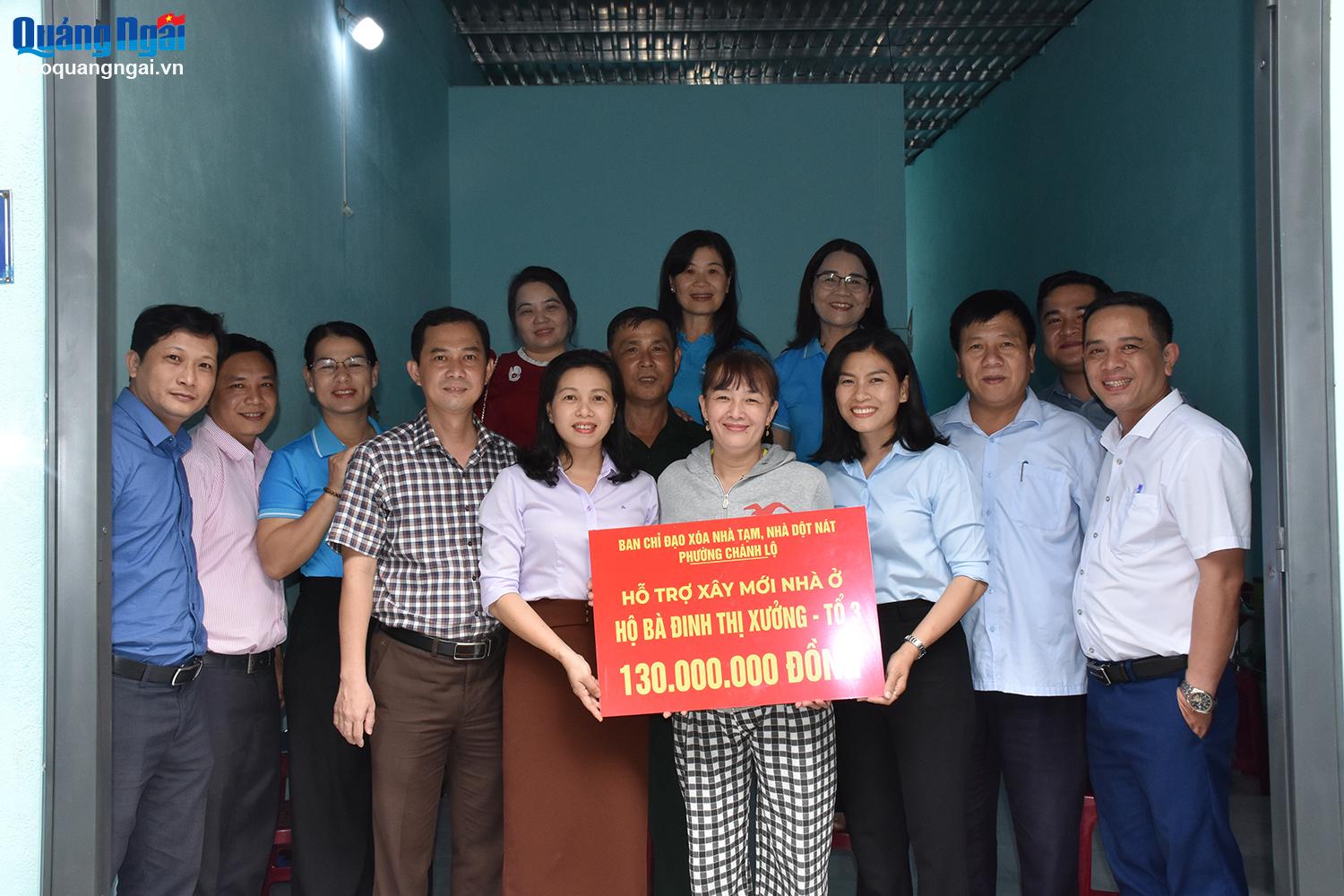 Huy động gần 400 triệu đồng sửa chữa, xây nhà ở cho người nghèo