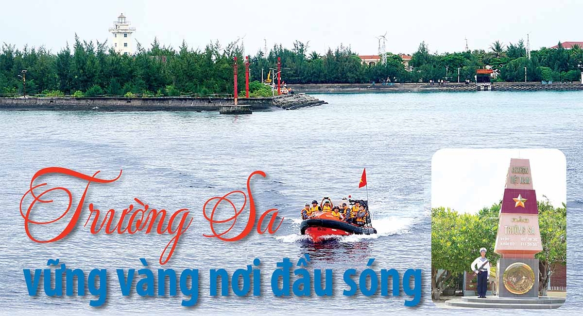Trường Sa vững vàng nơi đầu sóng