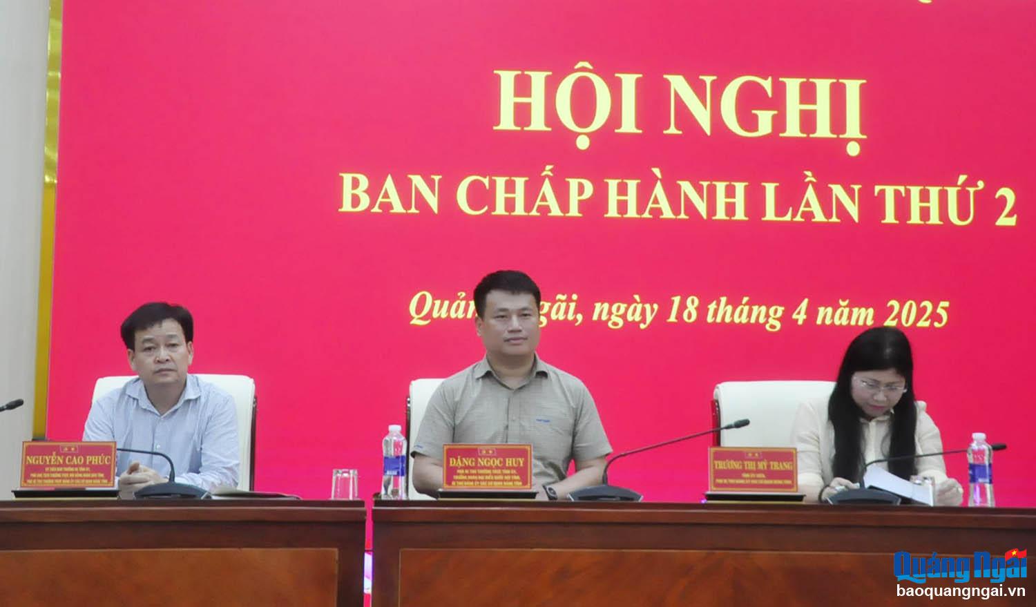 Đảng ủy các cơ quan Đảng tỉnh triển khai nhiệm vụ công tác quý II