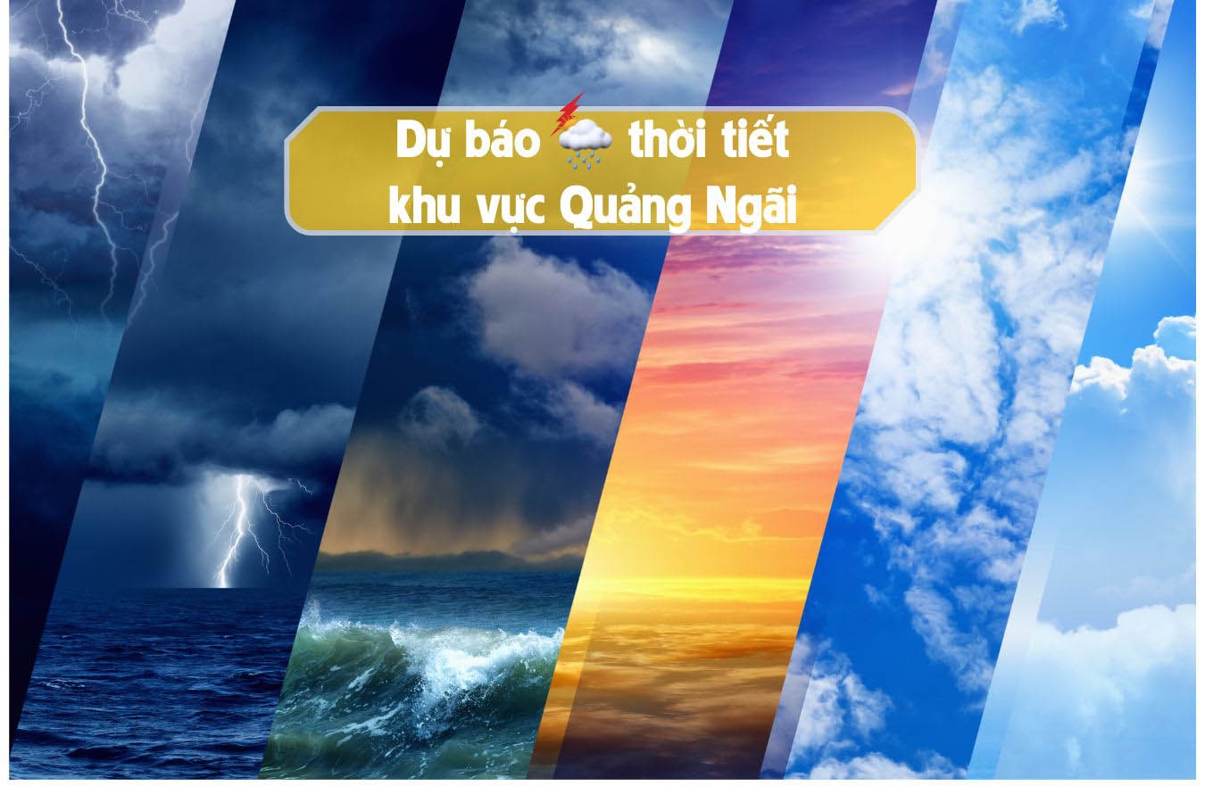 Thời tiết Quảng Ngãi ngày 17/4