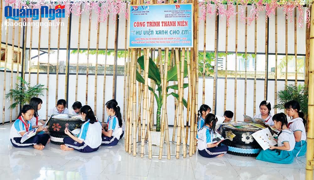 Tuổi trẻ Bình Sơn góp sức xây dựng quê hương