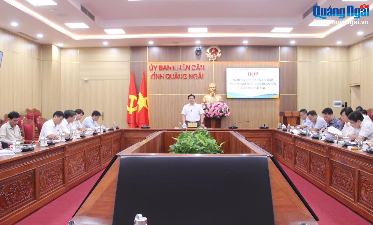 Cho ý kiến một số nội dung liên quan đến lĩnh vực đất đai