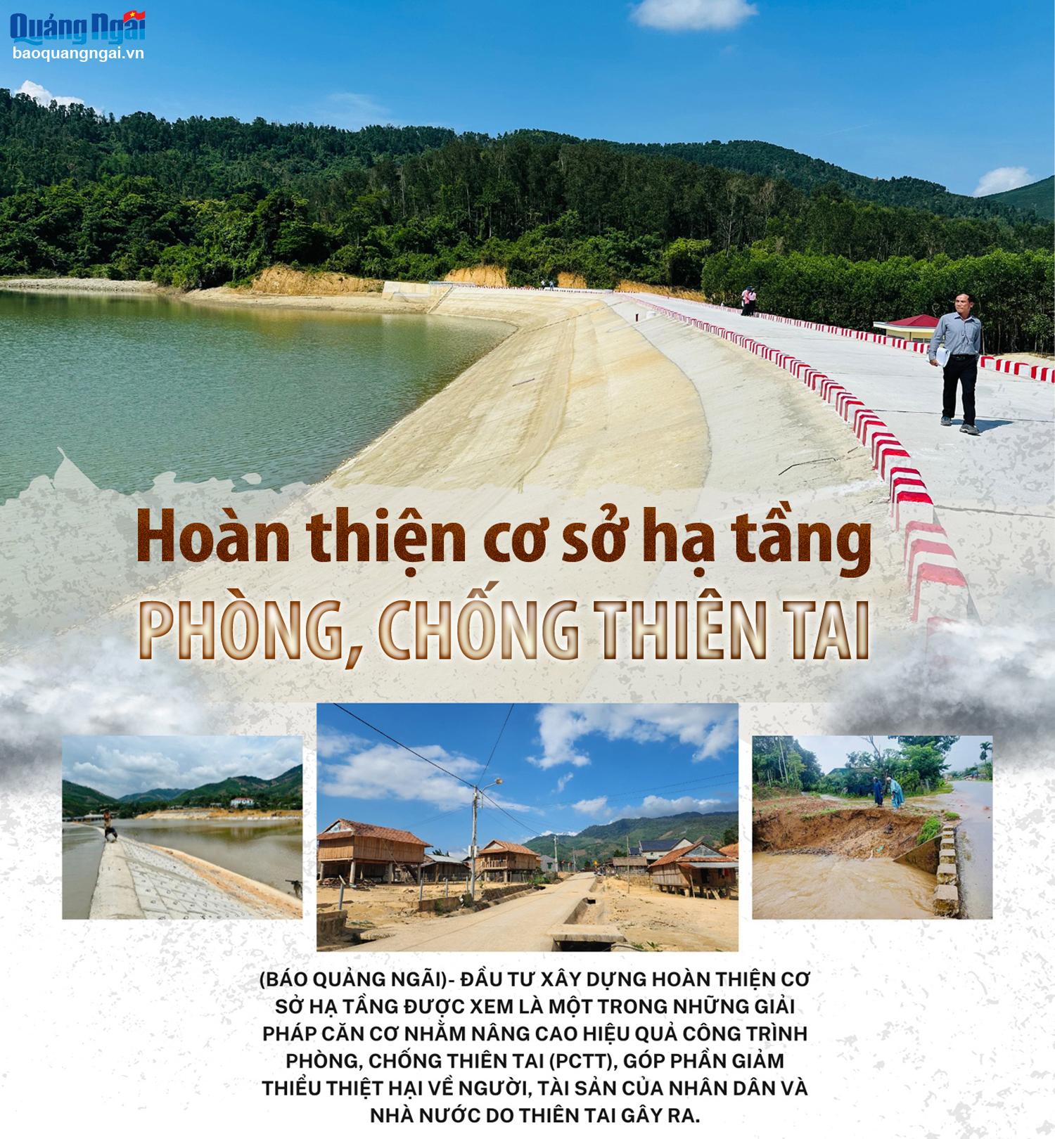 [Emagazine]. Hoàn thiện cơ sở hạ tầng phòng, chống thiên tai