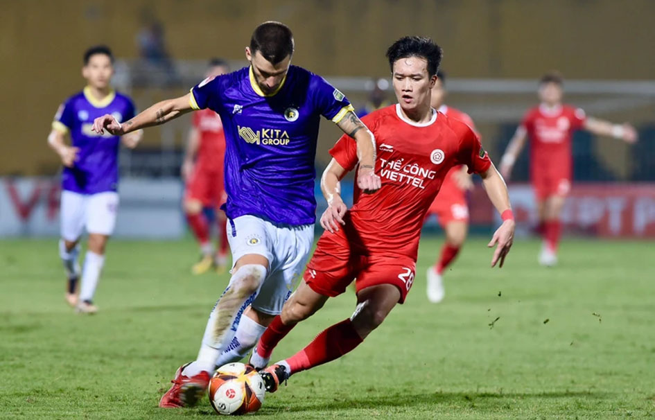 Thể Công Viettel thắng 2-0 Hà Nội
