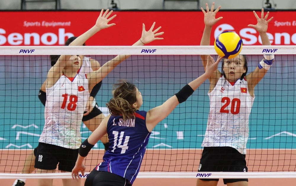 Tuyển nữ Việt Nam thắng trận mở màn AVC Challenge Cup 2024