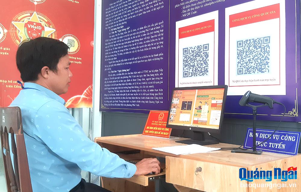 Giải quyết thủ tục hành chính trên môi trường mạng