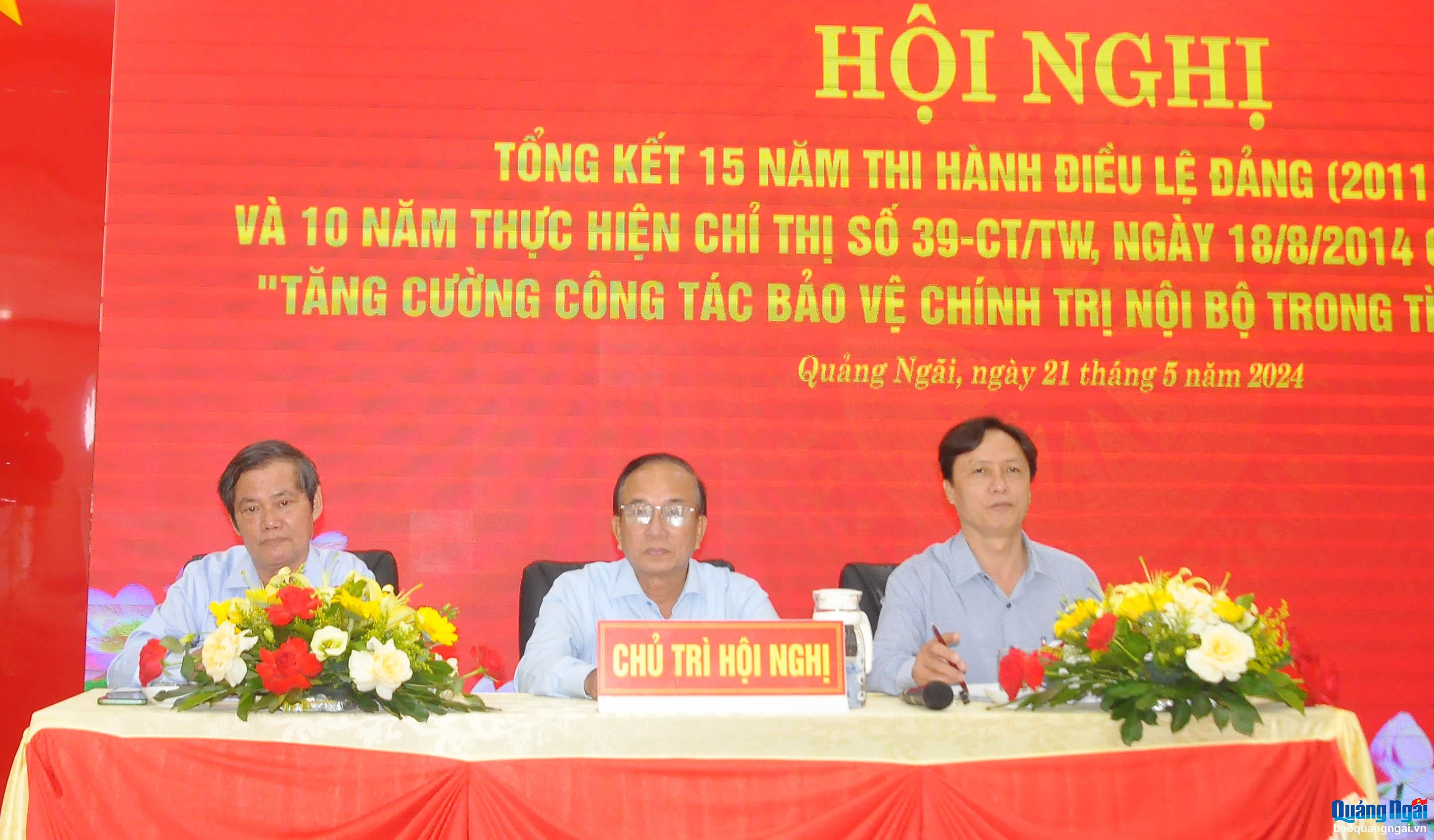 Tổng kết 15 năm thực hiện Điều lệ Đảng