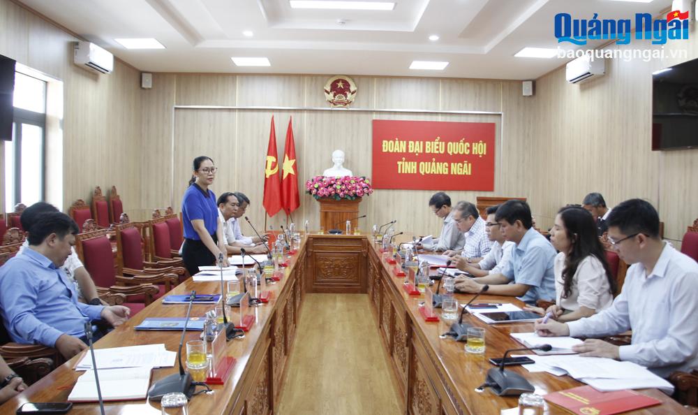 Đoàn ĐBQH tỉnh lấy ý kiến góp ý dự thảo Luật Di sản văn hóa (sửa đổi)